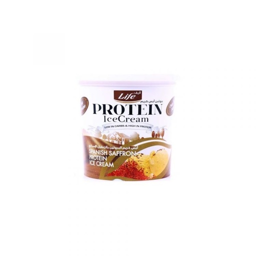 [60044] Life Protein Ice Cream Spanish Saffron 130ml