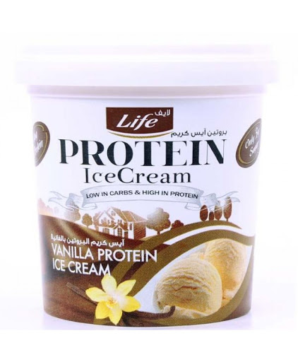 [60046] Life Protein Ice Cream Vanilla Crunch 130ml