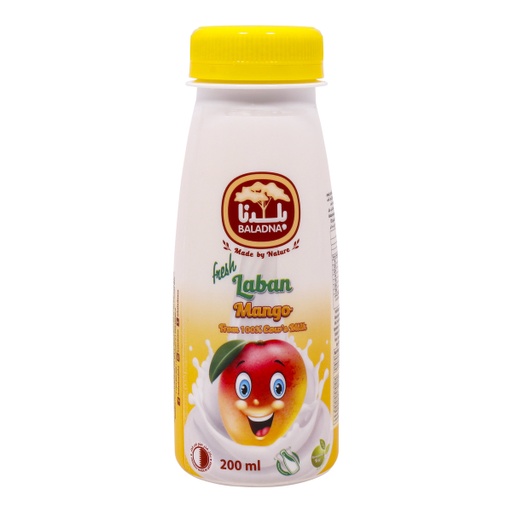 [60105] Baladna Flavored Laban Mango 200Ml/154