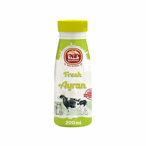 [60111] Baladna Fresh Ayran 200ml/156