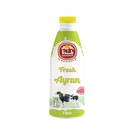 [60112] Baladna Fresh Drinking Ayran 1L/0070