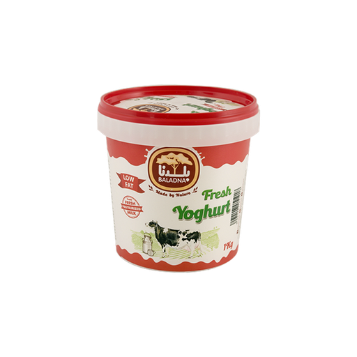 [60124] Baladna Yoghurt Cow Low Fat 1Kg/0035