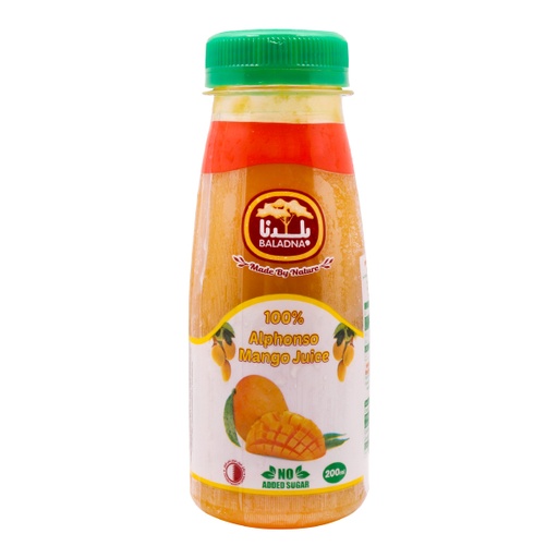 [60181] Baladna Fresh Alphonso Mango Juice 200Ml