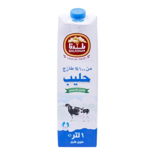 [60245] Baladna UHT FF Milk 1L