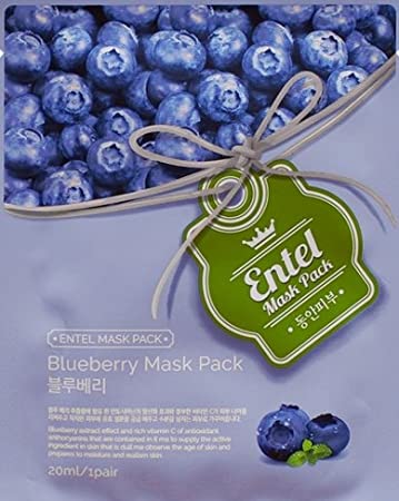 [60495] Entel Blueberry Mask Pack