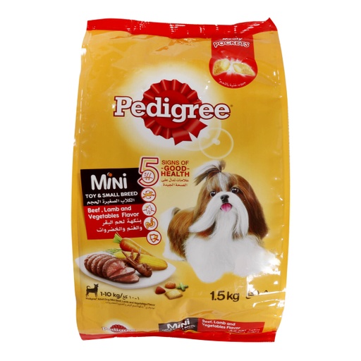 [60657] Pedigree Beef, Lamb and Veg 1.5 kg