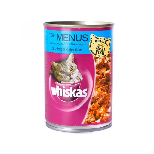 [60664] Whiskas Seafood Selection Tin 400 gm