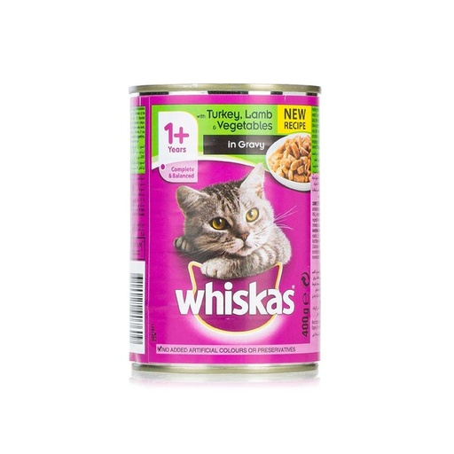 [60665] Whiskas Lamb Minced Tin 400 gm