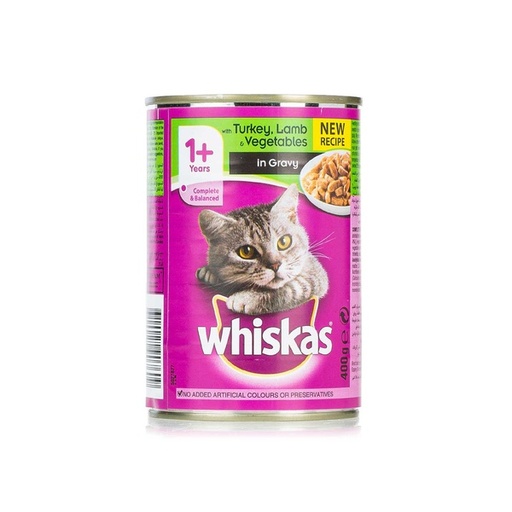 [60665] Whiskas Lamb Minced Tin 400 gm