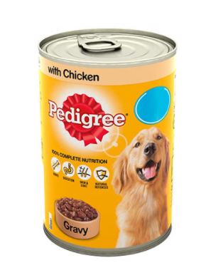 [60666] Pedigree Chicken Chunky Tin 400 gm