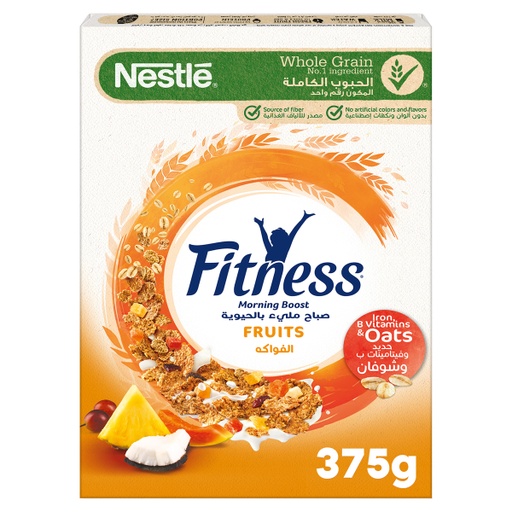 [60709] FITNESS FRUITS CEREAL 16X375G