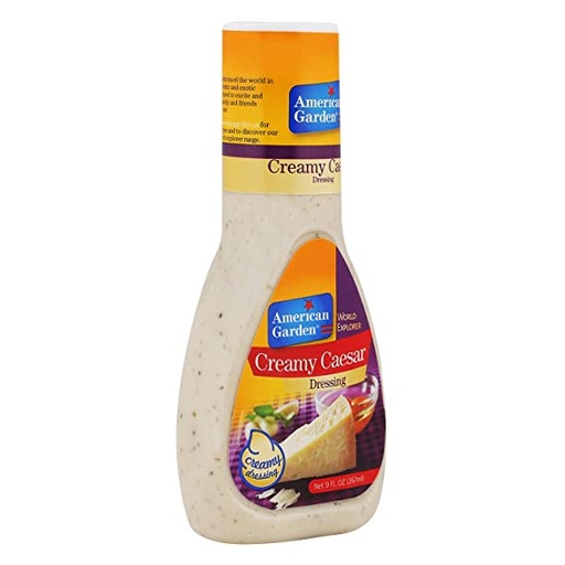 [60738] American Garden Creamy Caesar Dressing - 267ml