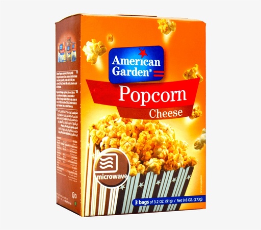[60741] MICROWAVE POPCORN CHEESE- AMERICAN GARDEN273GM