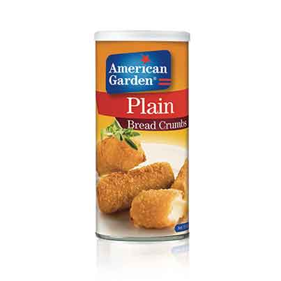 [60747] PLAIN BREAD CRUMBS - AMERICAN GARDEN 425GM