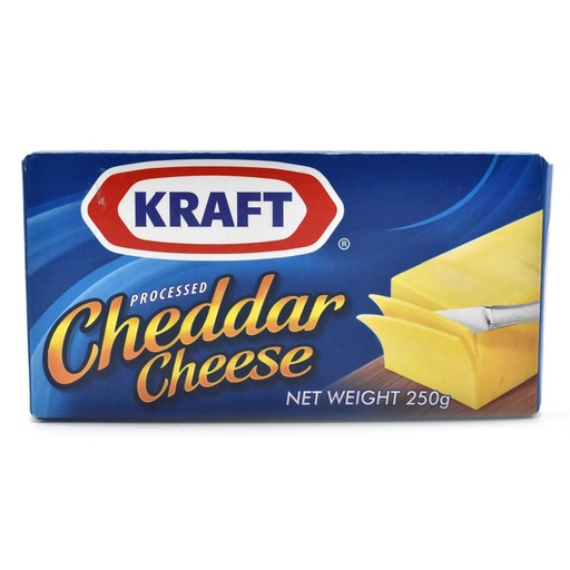 [60806] KRAFT CHEDDAR CHEESE 250GM