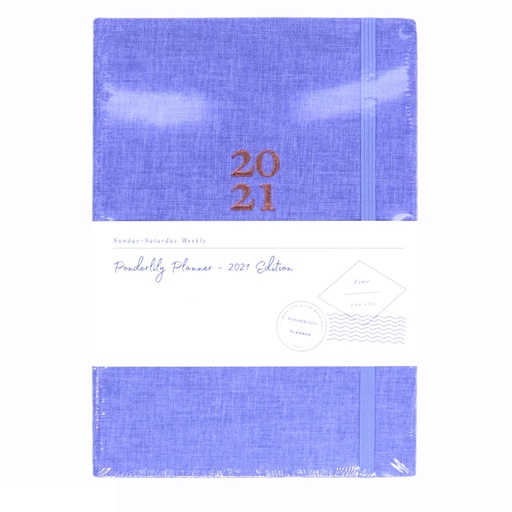 [60869] Daily Planner Ponderlily Jeans