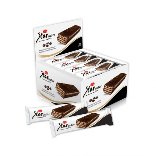 [60885] star wafer dark choc35g