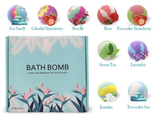 [60972] Bath Bomb set 9 pcs
