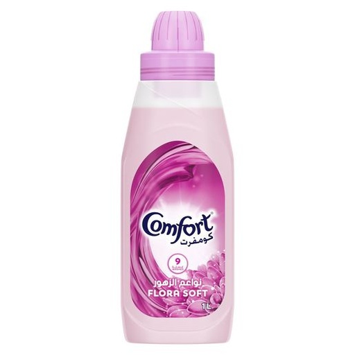 [61829] Comfort Flora Fabric Softener 1L (PINK)