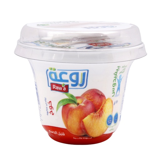 [61865] RAWA PEACH YOGHURT 170G