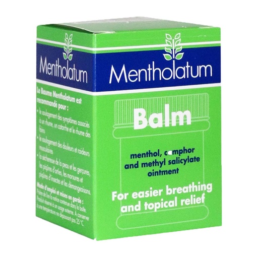 [61907] Mt Mentholatum Balm Jar 30G