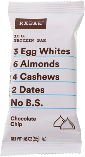 [62242] RXBAR, Chocolate Chip, Protein Bar