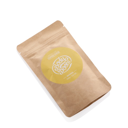 [62306] Body Boom Banana Coffee Scrub - 100 Gms.