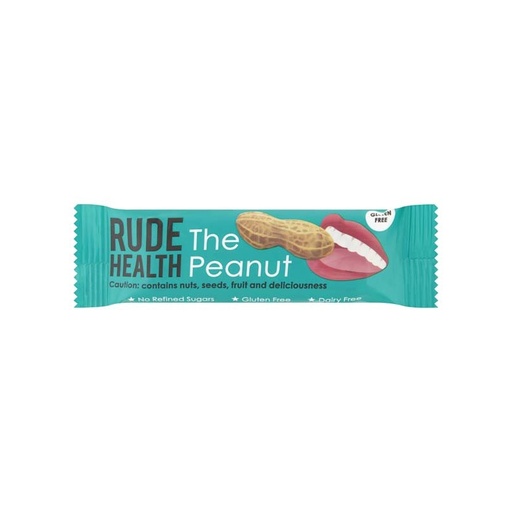 [62335] Rude Health SNACK BARS Peanut 35g