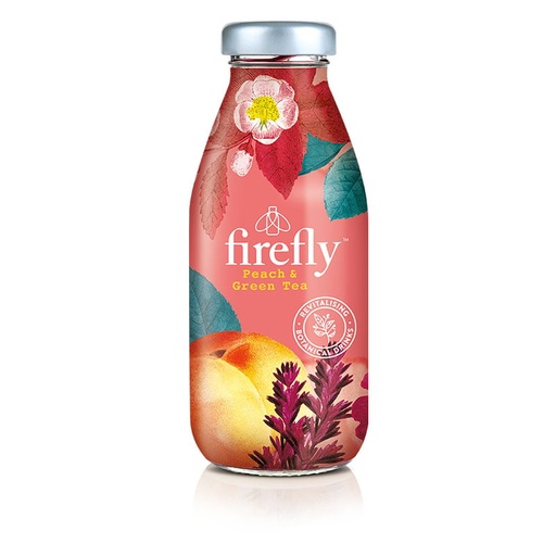 [62340] Firefly Peach &amp; Green Tea Drink330ML
