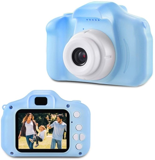 [62521] Children digital camera with Selfie GC0308 - Blue