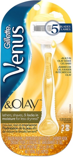 [62605] Gillette Venus &amp; Olay Razor 2X5 Units-Gg154-0