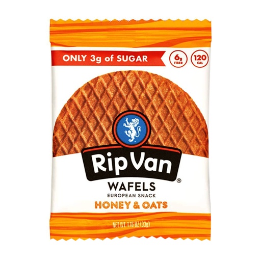 [62770] Rip Van Wafels Honey &amp; Oats