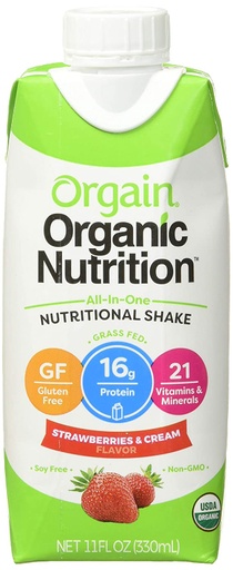 [62773] Orgain Organic Nutrition Shake Strawberries &amp; Cream