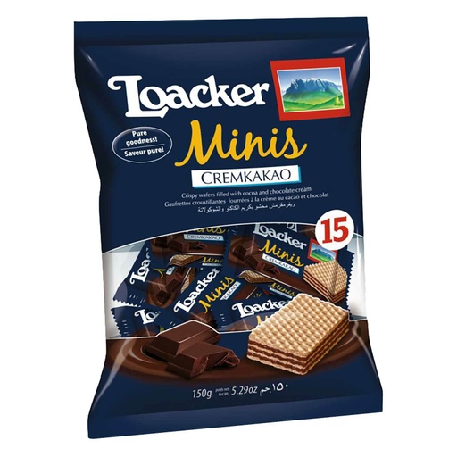 [62896] Loacker Minis Cremkako 150gr