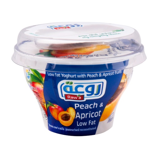 [62928] RAWA FRUITS YOGHURT PEACH APRICOT 150 GR