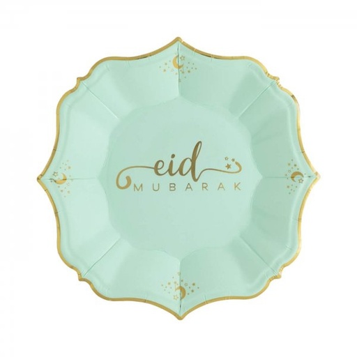 [62963] MINT DESSERT PLATES  (PACK OF 8)