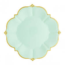 [62971] MINT LUNCH PLATES  (PACK OF 8)