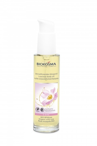 [63088] Biokosma Body Oil Luscious With Organic Wild Rose100Ml