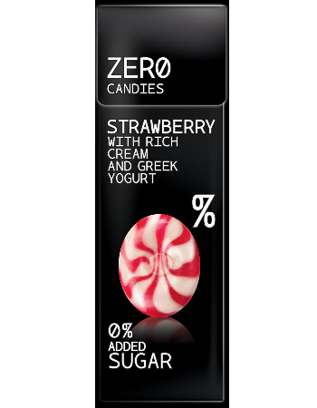 [63134] ZERO STRAWBERRY YOGHURT 0% ADDED SUGAR CANDY 32gm