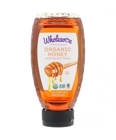 [63205] WHOLESOME ORGANIC  HONEY 454gm