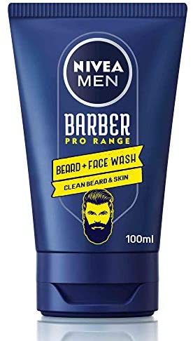 [63474] Nivea Men Barber Beard+Face Wash 100Ml
