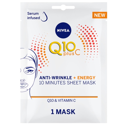 [63492] Nivea Q10 Vtmn C Sheet Mask 1S