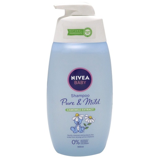 [63505] Nivea Baby Shampoo Pure&amp;Mild 500Ml