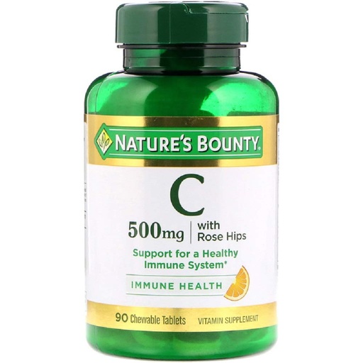[63970] Nb Vitamin C 500Mg Chewable Tablets 90S