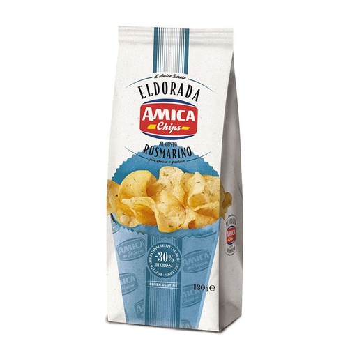 [64294] Amica Eldorada Chips – Rosmarino (Rosemary) 130 gm
