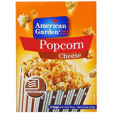 [64363] MICROWAVE POPCORN HOT N SPICY -AMERICAN GARDEN 273GM