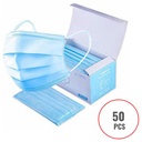 [64374] Qian Ji Disposable Mask Blue 50S