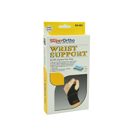 [64501] Super Ortho Wrist Wrap Airprene D4-001