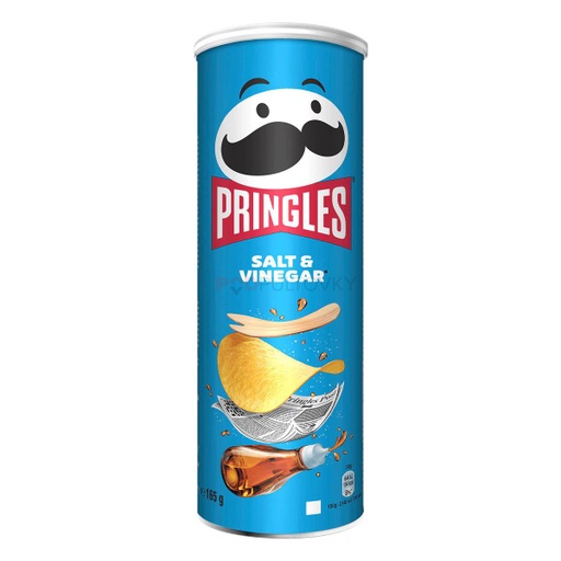 [64546] PRINGLES SALT AND VINEGEAR 165 GM