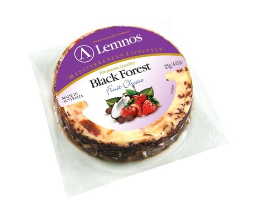 [64621] Lemnos Premium Cream Fruit Cheese Black Forest -125gm